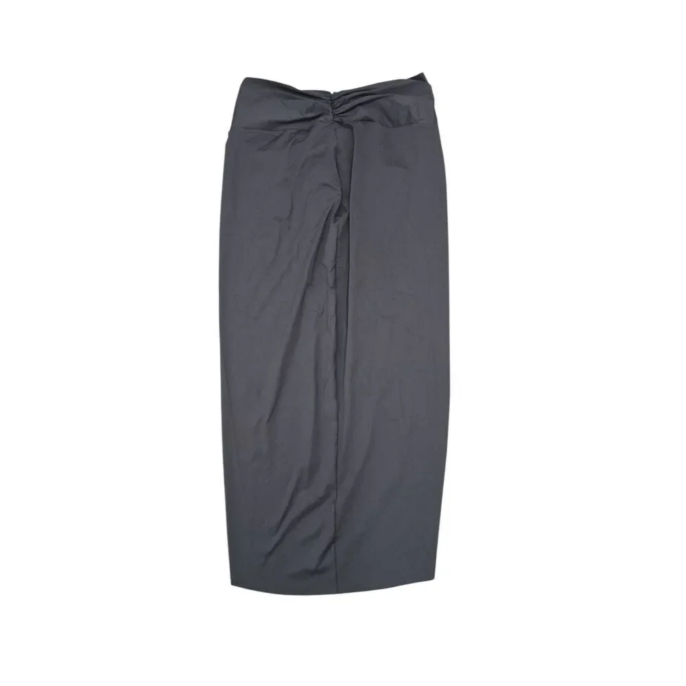 Skims Sarong Skirt Black Sz 3X